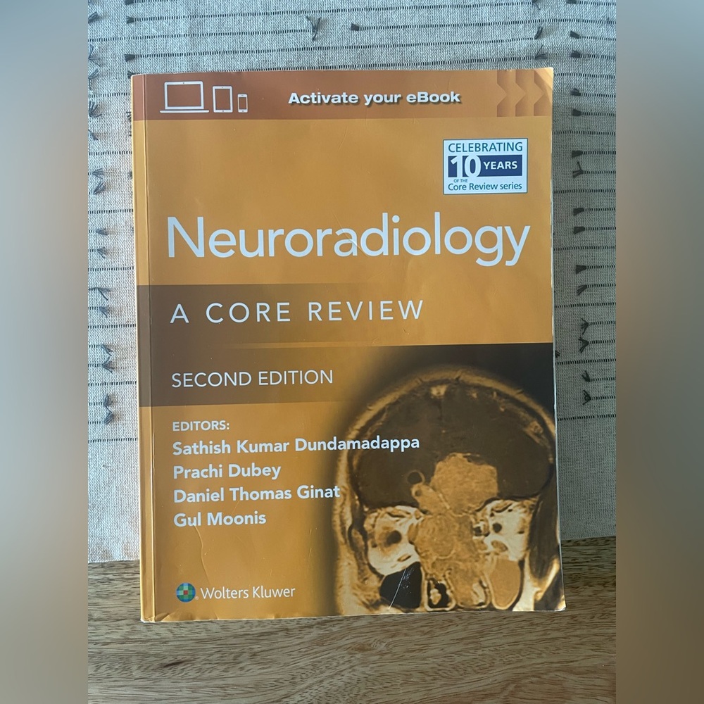 Neuroradiology A Core Review Book